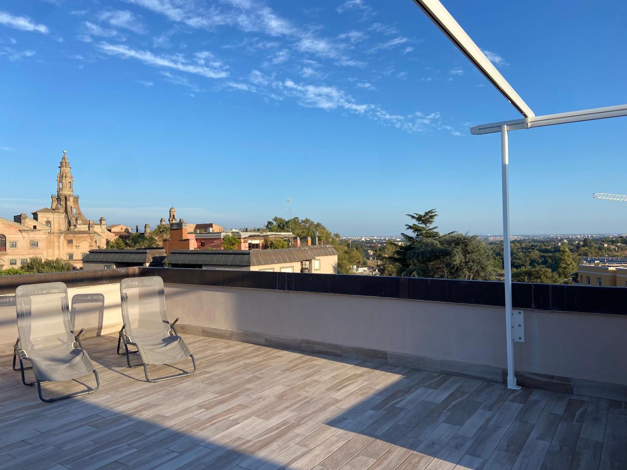 Appartement Attico Panoramico Luxury Roma Extérieur photo