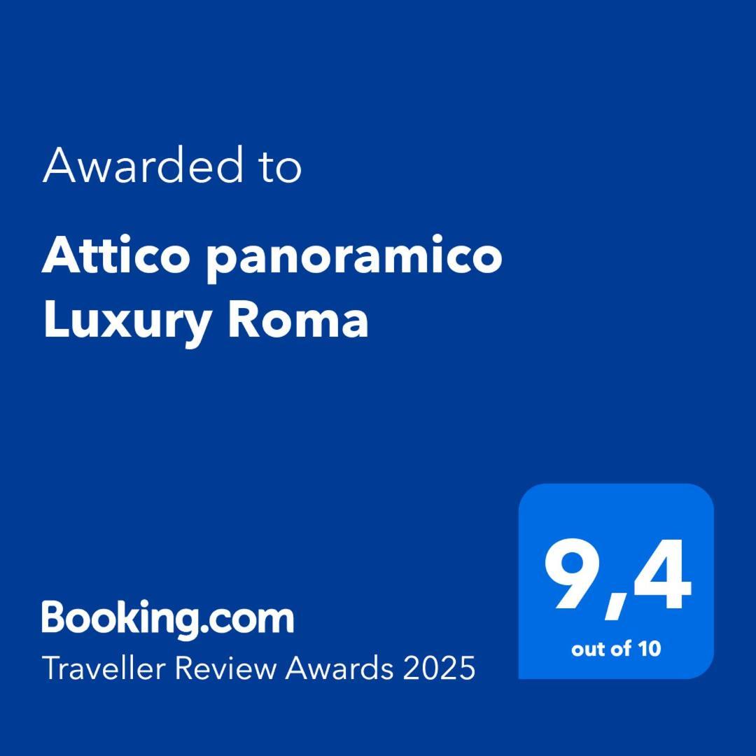 Appartement Attico Panoramico Luxury Roma Extérieur photo